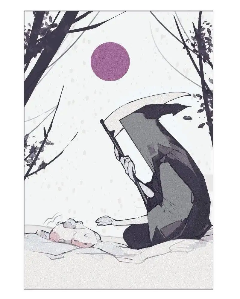 Even the Grim Reaper needs a buddy sometimes.