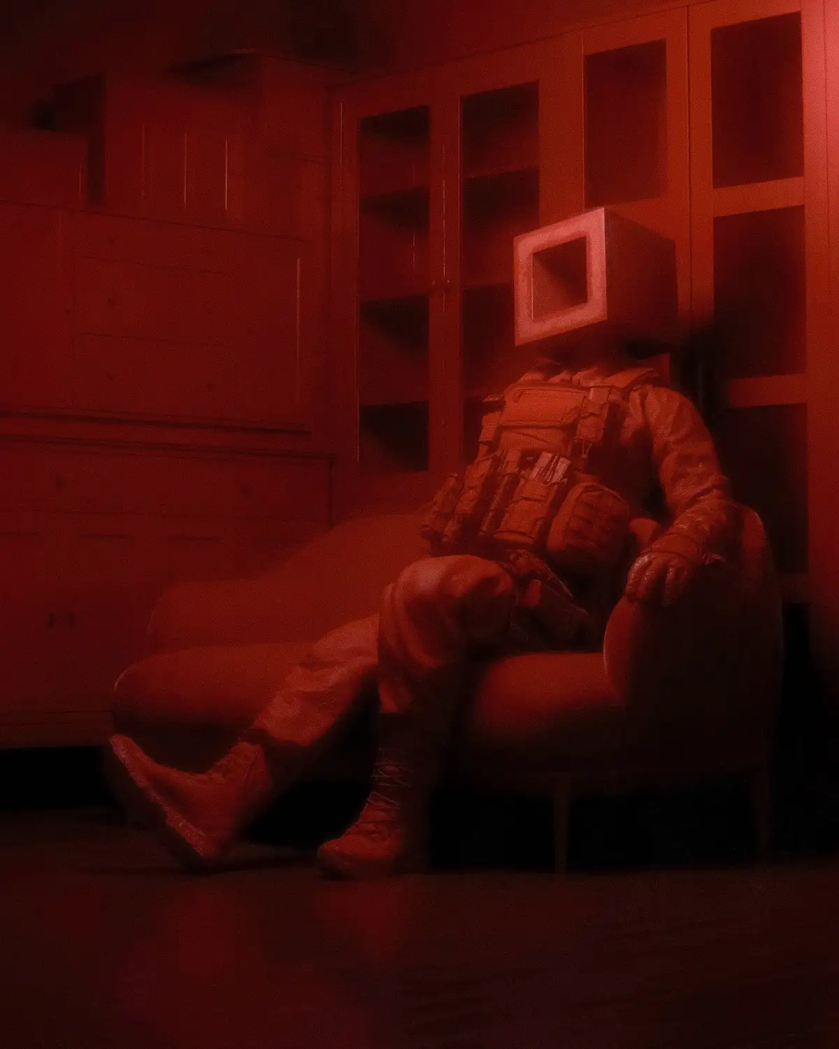 The Enigmatic Red Room by Huleeb