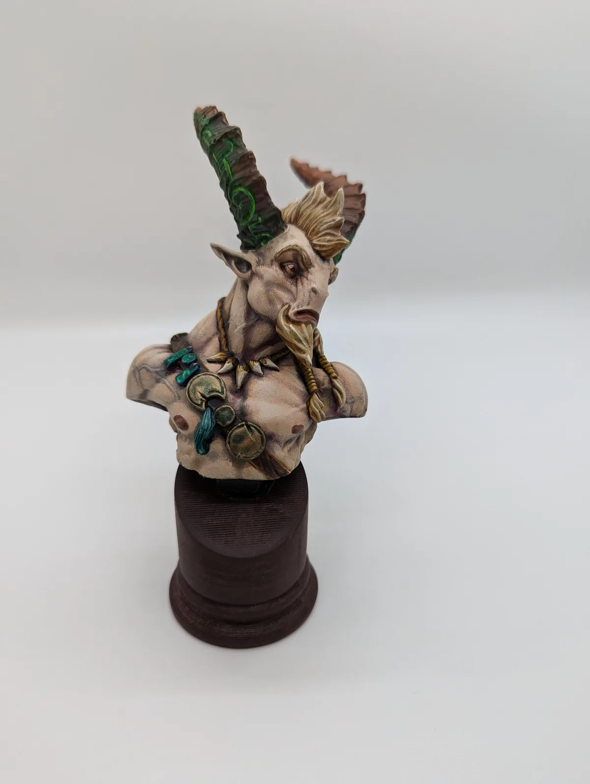 Artistry in Action: Yedharo's Stunning Capricorn Bust