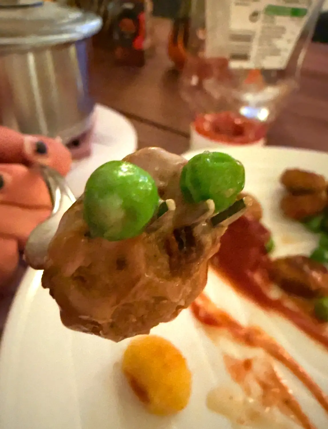 When Your Meatball Looks Like It Has a Personality