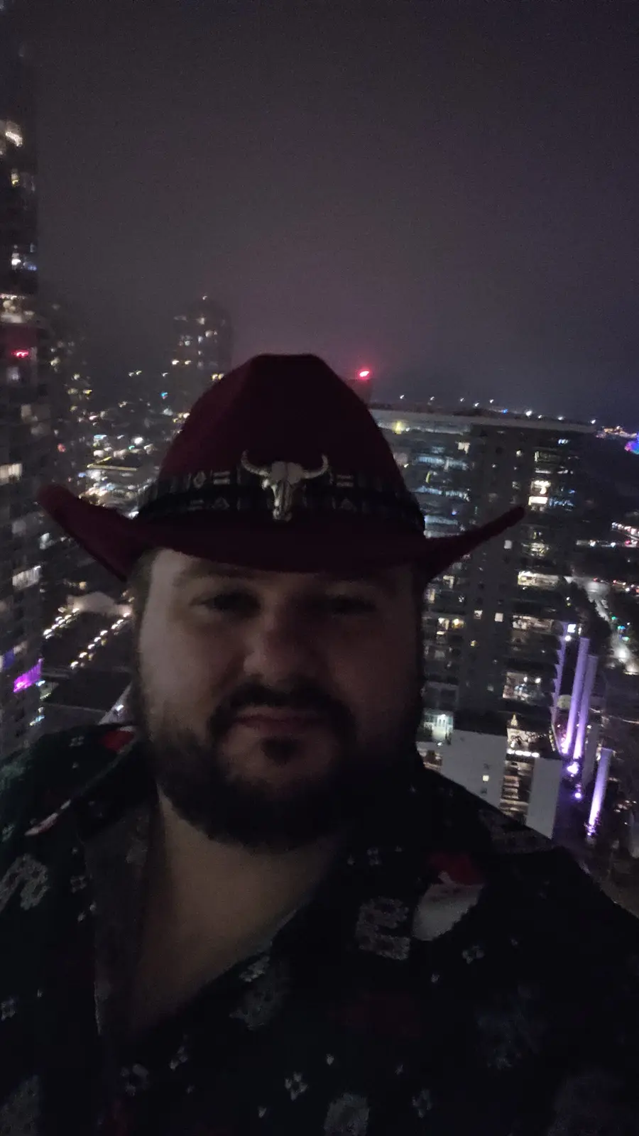 A Darkly Humorous Christmas Selfie to Remember