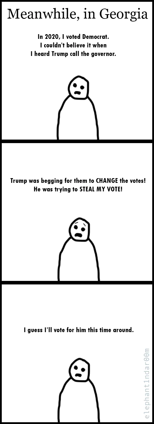 Meanwhile, in Georgia, things are getting interesting!